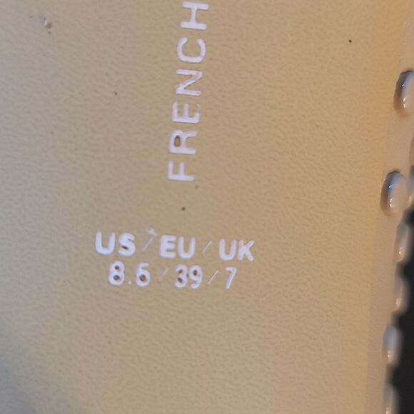 FRENCH CONNECTION'S FOREVER WOMEN'S PUMPS HIGH HEELS POINTY TOE AND STUDDED PUMP - Picture 10 of 16